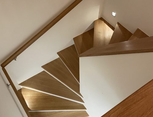 Neugestaltung einer Treppe